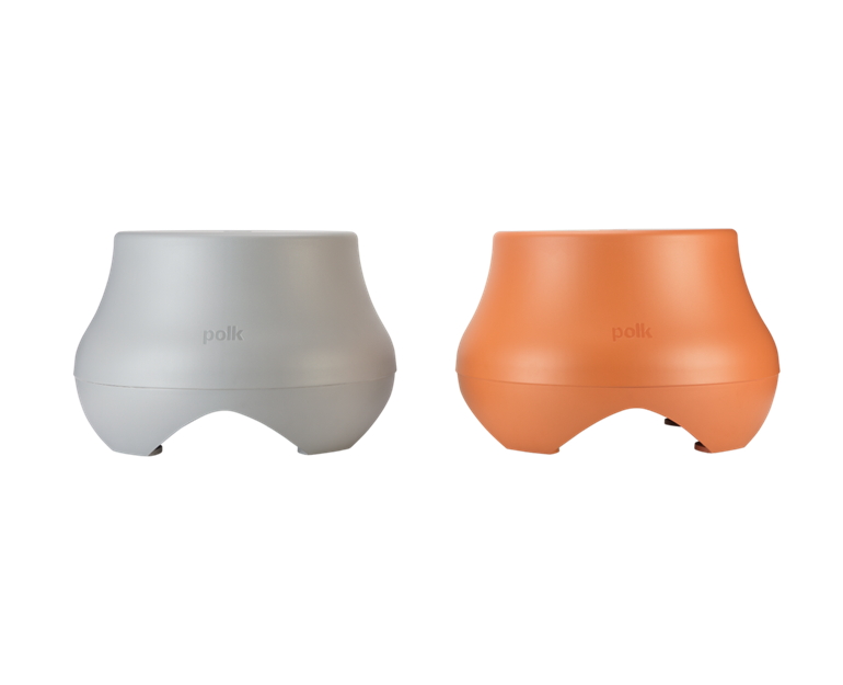 Polk Audio ATRIUM 100 SUB, lauko žemų dažnių garso kolonėlė - Pilka / Oranžinė