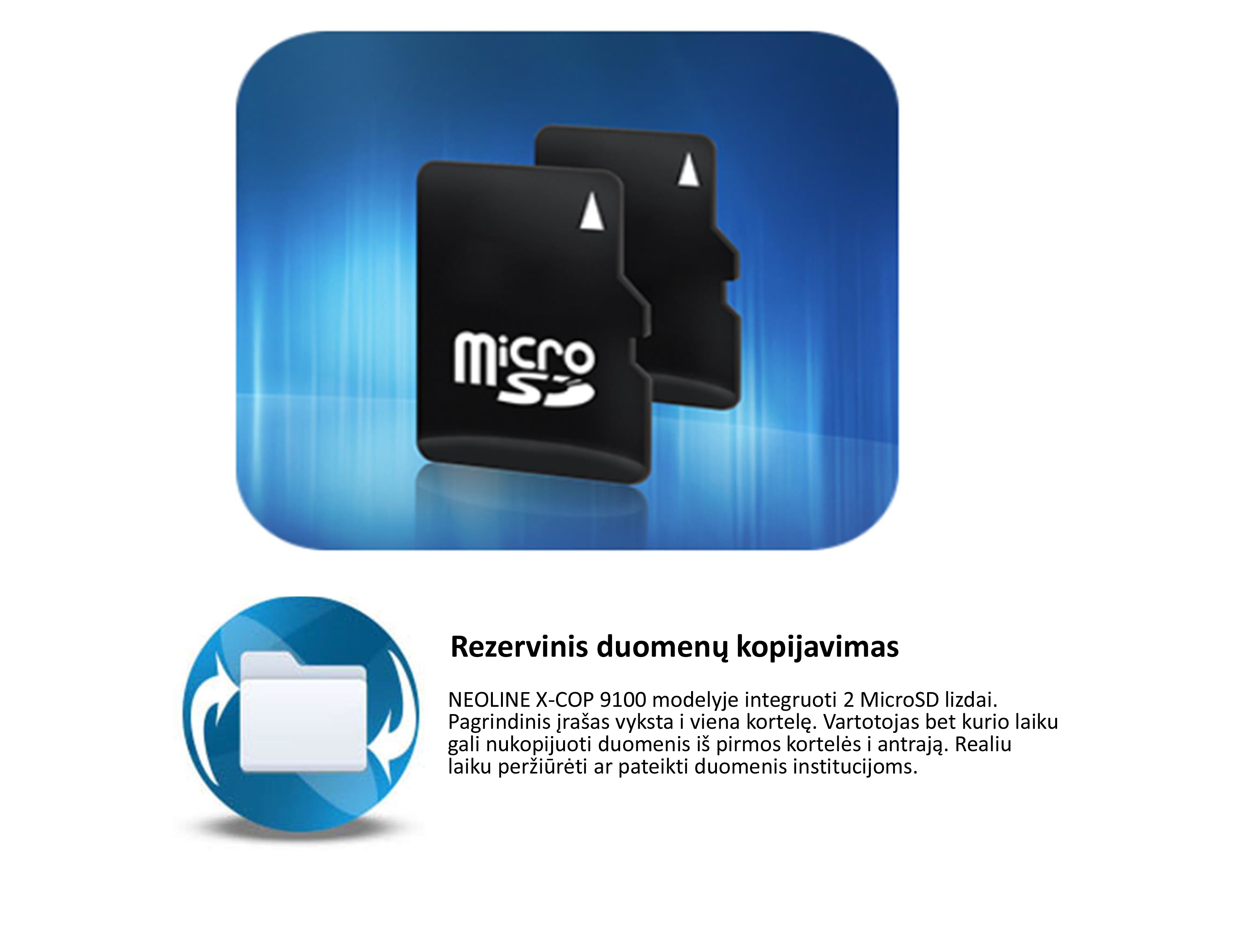 Radaro detektorius-Vaizdo registratorius Neoline HYBRID X-COP 9000 Vaizdo registratoriai - radarų detektoriai Neoline AUTOGARSAS.LT