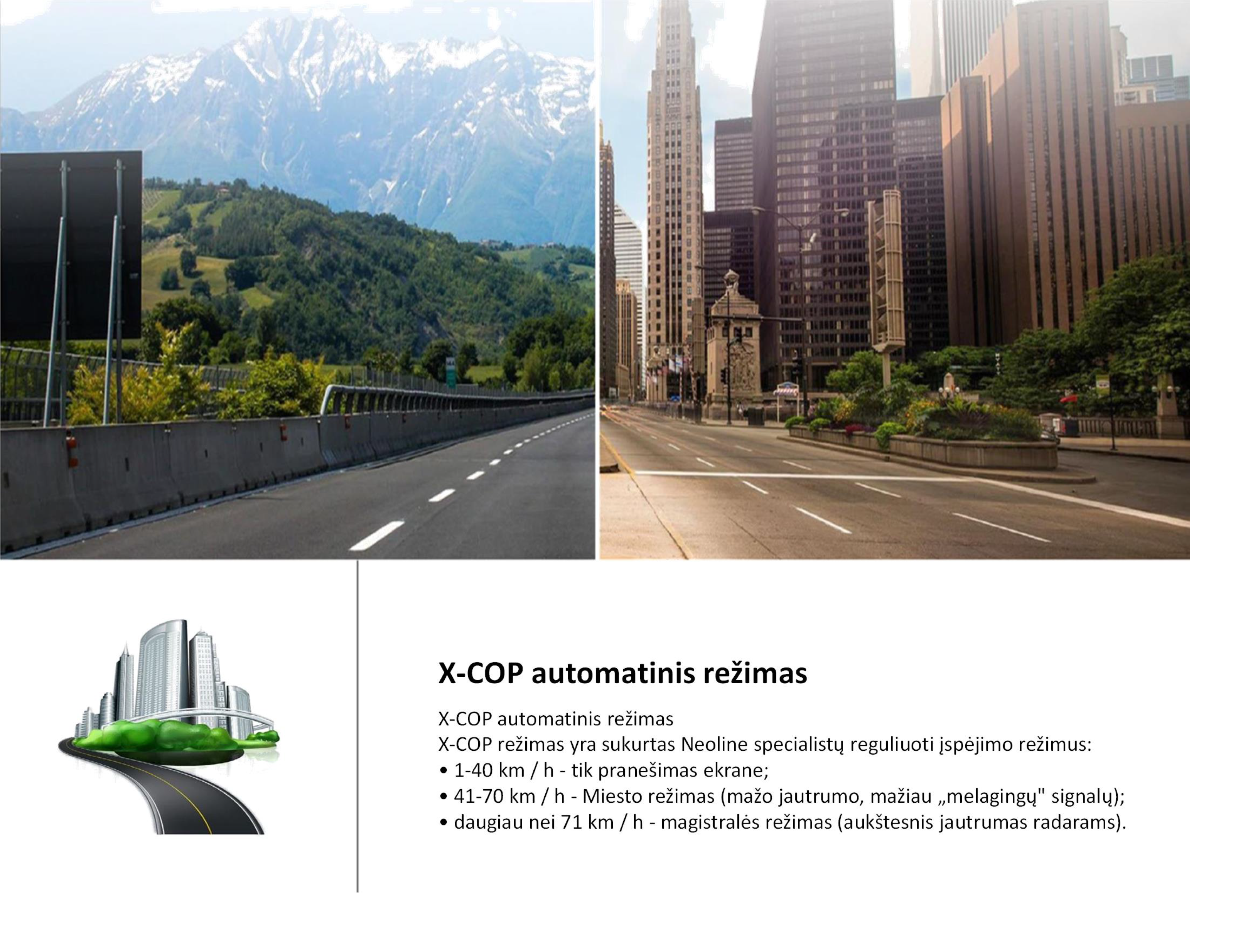 Radaro detektorius-Vaizdo registratorius Neoline HYBRID X-COP 9000 Vaizdo registratoriai - radarų detektoriai Neoline AUTOGARSAS.LT