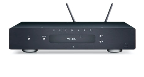 Primare I15 MK2 Prisma, integruotas stereo stiprintuvas su tinklo grotuvu - Antenos ir priekinis ekranas su užrašais