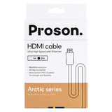 Proson Arctic HDMI 8K / 4K, signalinis HDMI kabelis