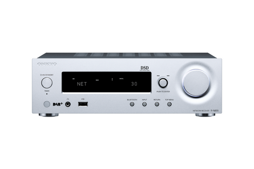 Tinklinis stereo resyveris Onkyo R-N855 2.1, 2x70W Stereo Onkyo AUTOGARSAS.LT