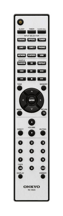 Tinklinis stereo resyveris Onkyo R-N855 2.1, 2x70W, Bluetooth, AirPlay Stereo Onkyo AUTOGARSAS.LT