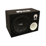 RE Audio REX12S4-BR, 175W automobilinis žemų dažnių garsiakalbis su korpusu