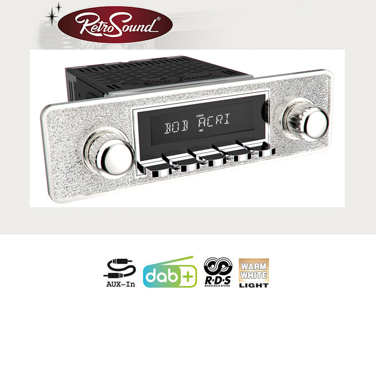 RETROSOUND  RSD-SILVER-1DAB, automagnetola