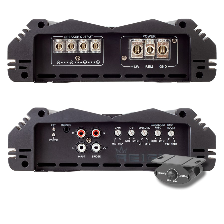 Soundstream SR1.7500D, Stiprintuvas- jungtys