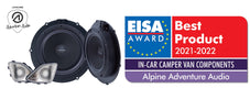 Alpine SPC-106T6, automobiliniai komponentiniai garsiakalbiai-EISA