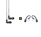 Shure AONIC 3 TRUE WIRELESS EARPHONE BUNDLE, Ausinių ir belaidžių ausinių adapterio rinkinys (įvairių spalvų)
