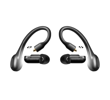 Shure AONIC 3 TRUE WIRELESS, belaidžių In-Ear tipo ausinių rinkinys su išorinių garsų slopinimo funkcija