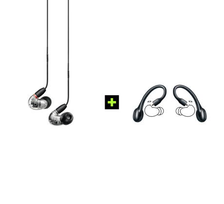 Shure AONIC 5 TRUE WIRELESS EARPHONE BUNDLE, Ausinių ir belaidžių ausinių adapterio rinkinys (įvairių spalvų)