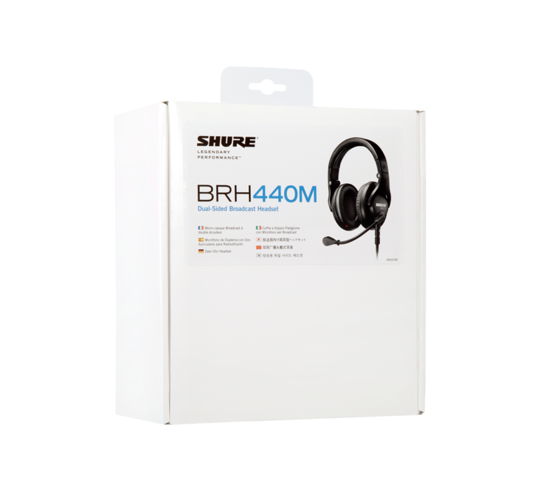 Shure BRH440M, mikrofonas su ausinėmis