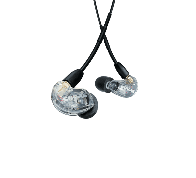 Shure SE215 WIRELESS, belaidės In-Ear tipo ausinės su išorinių garsų slopinimo funkcija (įvairių spalvų)