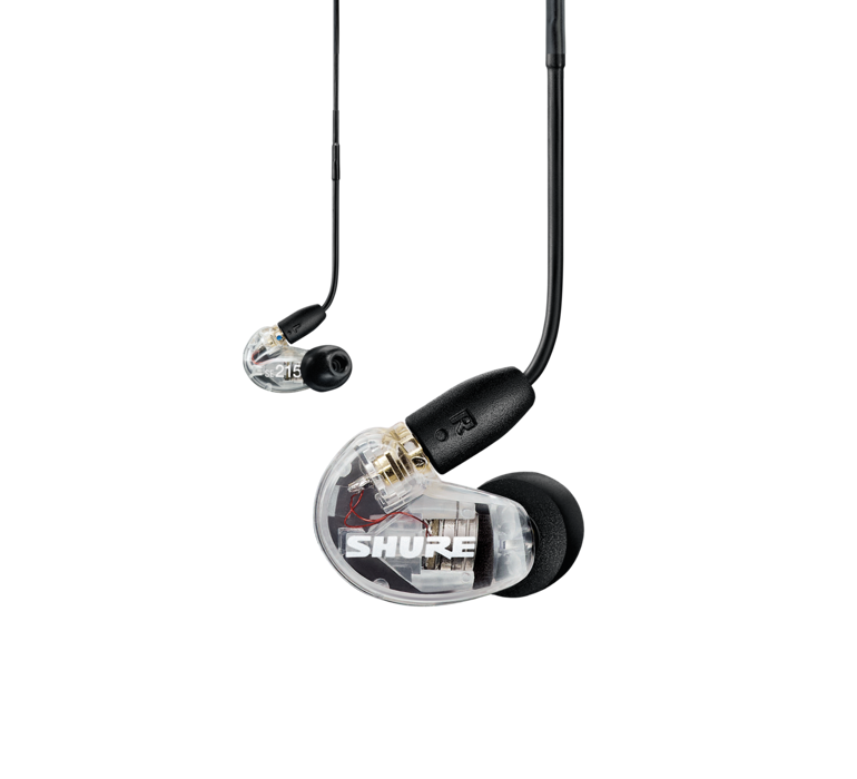 Shure SE215 WIRELESS, belaidės In-Ear tipo ausinės su išorinių garsų slopinimo funkcija (įvairių spalvų)