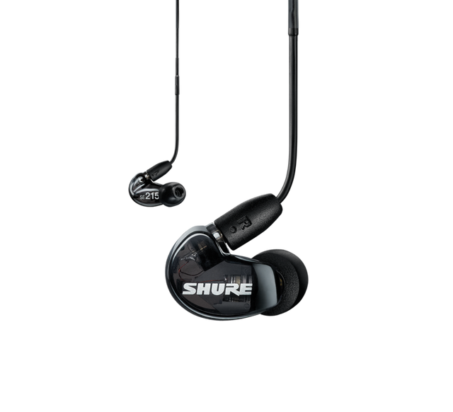 Shure SE215 WIRELESS, belaidės In-Ear tipo ausinės su išorinių garsų slopinimo funkcija (įvairių spalvų)