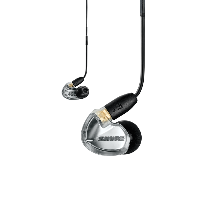 Shure SE425 WIRELESS, belaidės In-Ear tipo ausinės su išorinių garsų slopinimo funkcija
