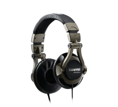 Shure SRH550DJ, profesionalios DJ On-Ear tipo ausinės