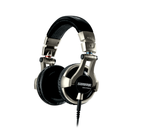 Shure SRH750DJ, profesionalios DJ On-Ear tipo ausinės
