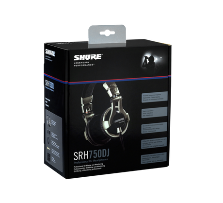 Shure SRH750DJ, profesionalios DJ On-Ear tipo ausinės