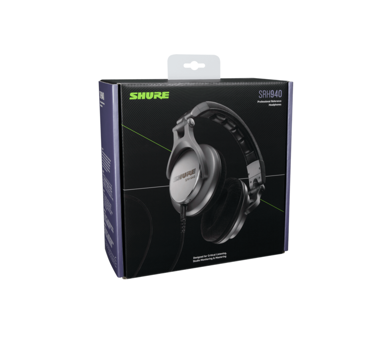 Shure SRH940, profesionalios On-Ear tipo ausinės