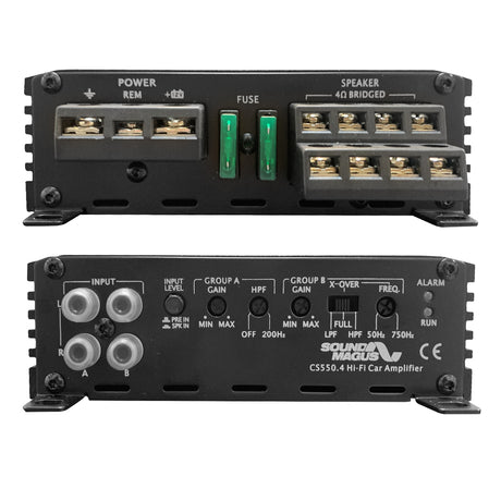 Sound Magus CS550.4, automobilinis garso stiprintuvass