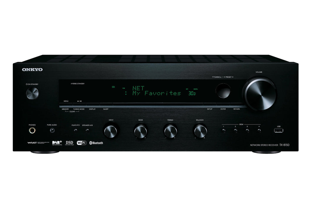 Tinklinis stereo resyveris Onkyo TX-8150 2.1, 2x135W Stiprintuvai Onkyo AUTOGARSAS.LT