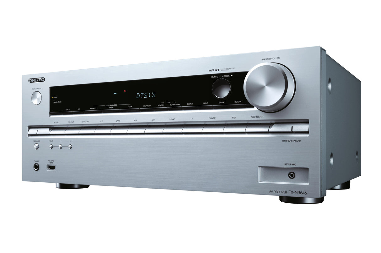 Tinklinis AV resyveris Onkyo TX-NR646 7.2, 630W Namu kinas Onkyo AUTOGARSAS.LT