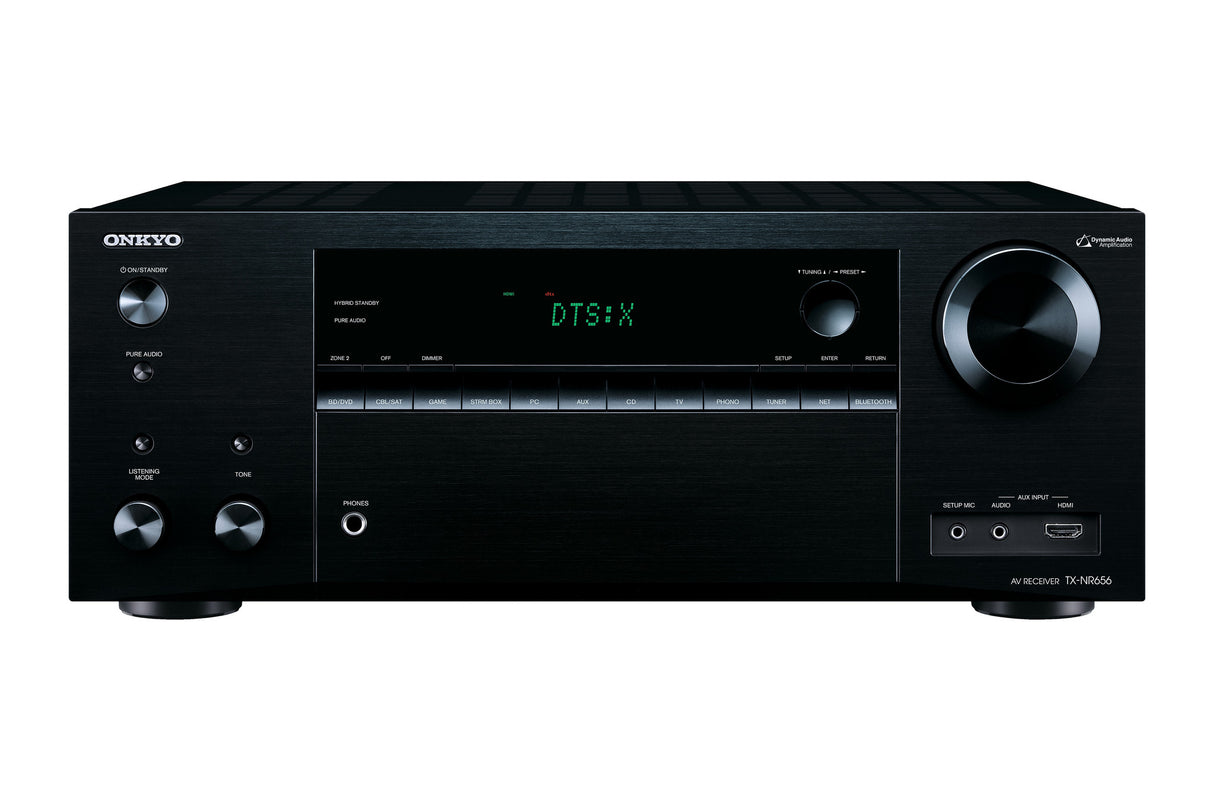 Tinklinis AV resyveris Onkyo TX-NR656 7.2, 7x160W ,2 zonos Namu kinas Onkyo AUTOGARSAS.LT