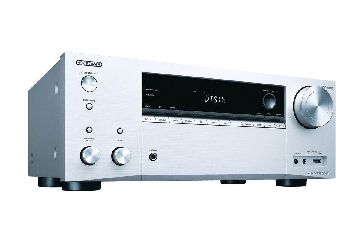 Tinklinis AV resyveris Onkyo TX-NR676E 7.2 x 165W, 2 zonos, patogus valdymas Namu kinas Onkyo AUTOGARSAS.LT