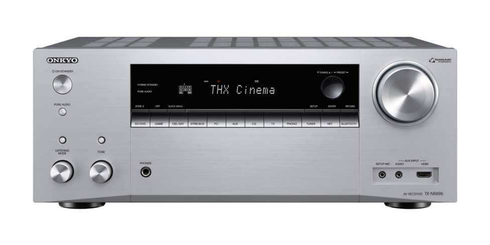 Tinklinis AV resyveris Onkyo TX-NR696 7.2, 7x175W, 2 zonų Namu kinas Onkyo AUTOGARSAS.LT