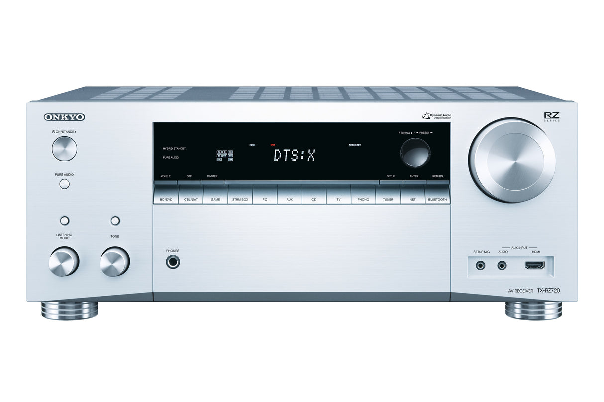 Tinklinis AV resyveris Onkyo TX-RZ720 7.2, 7x250W 2 zonos Namu kinas Onkyo AUTOGARSAS.LT