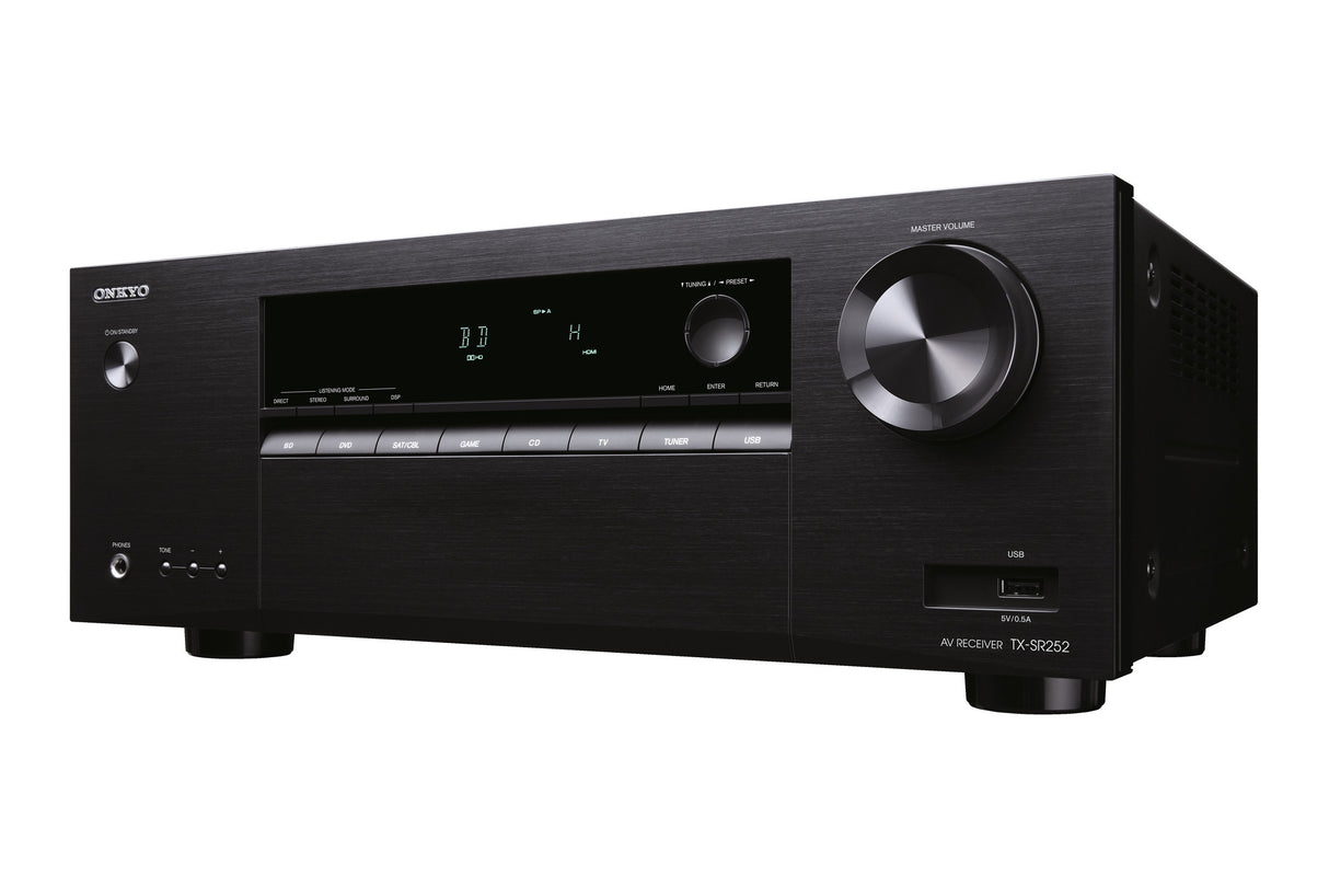 AV resyveris Onkyo TX-SR252 5.1, 5x100W Namu kinas Onkyo AUTOGARSAS.LT