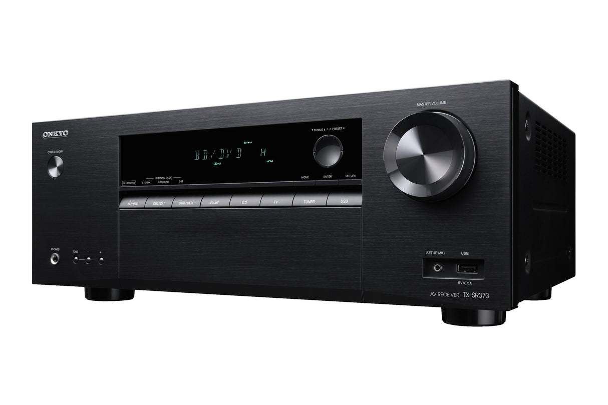 AV resyveris Onkyo TX-SR373 5.1, 5x135W Namu kinas Onkyo AUTOGARSAS.LT