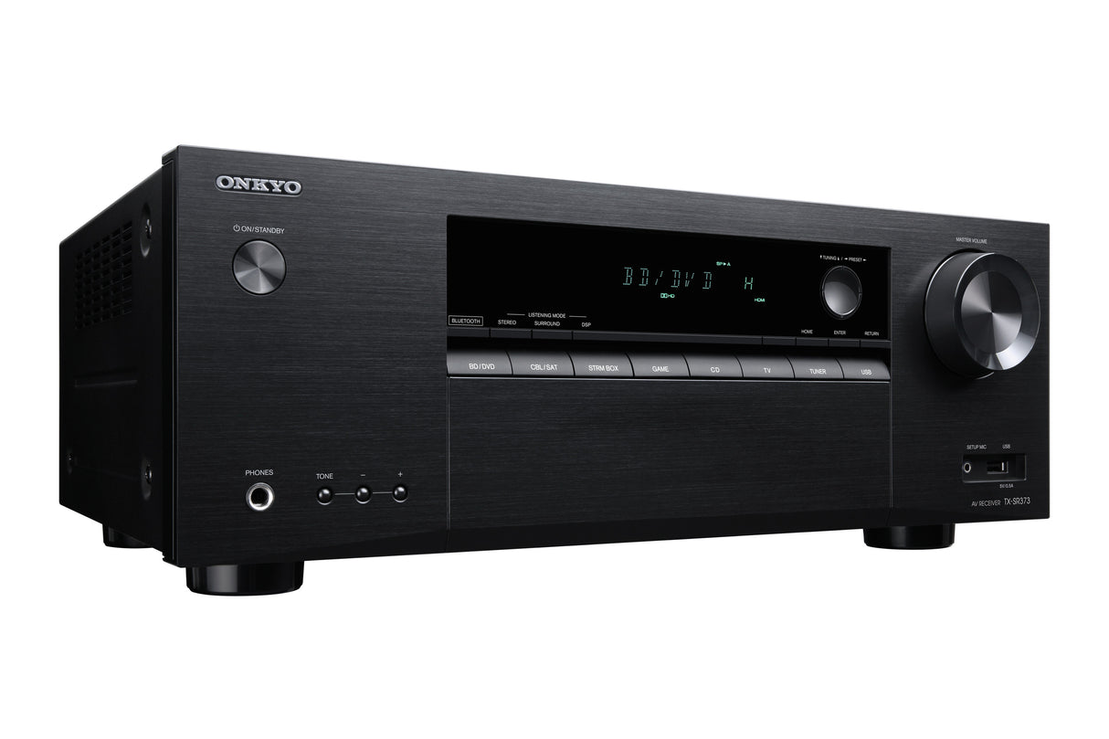 AV resyveris Onkyo TX-SR373 5.1, 5x135W Namu kinas Onkyo AUTOGARSAS.LT