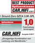 1 kanalo 1 - omo D klasės garso stiprintuvas Ground Zero GZCA 3.0K-SPL, 3400W Stiprintuvai Ground Zero AUTOGARSAS.LT