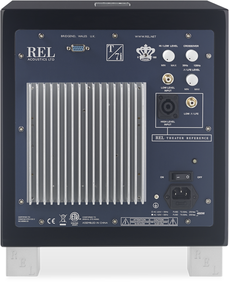 REL T/7i  36 review, žemų dažnių garso kolonėlė (įvairių spalvų) - galas