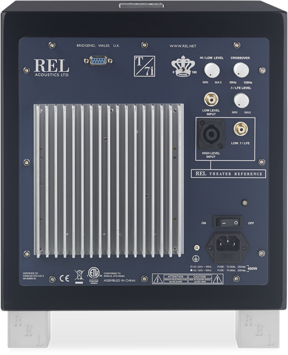 REL T/7i  36 review, žemų dažnių garso kolonėlė (įvairių spalvų) - galas