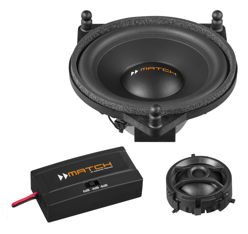 Garsiakalbiai Helix Match UP C42MB-FRT, komponentiniai, 120W, 2-jų juostų, pritaikyti Mercedes Benz Garsiakalbiai Helix AUTOGARSAS.LT