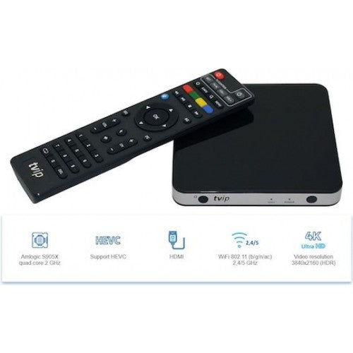 IPTV TVIP S-Box v.605 4K Namu kinas Tvip AUTOGARSAS.LT