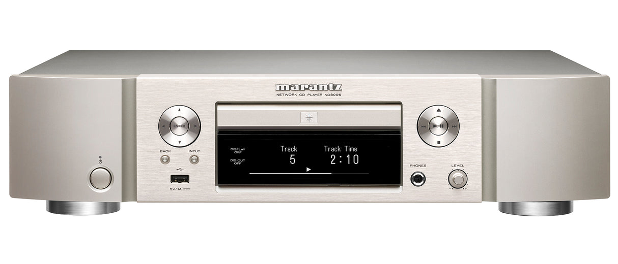 Marantz ND8006 tinklinis CD grotuvas su DAC- Silver Gold