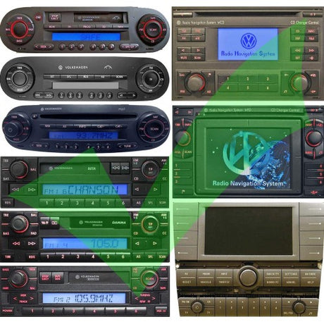 WEFA VW Bluetooth 8PIN, adapteris