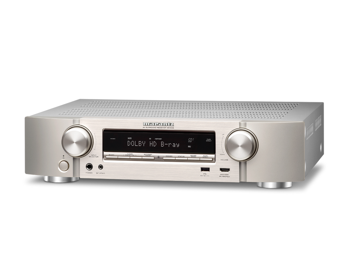 Tinklinis AV resyveris Marantz NR1508 5.2 su HEOS Namu kinas Marantz AUTOGARSAS.LT