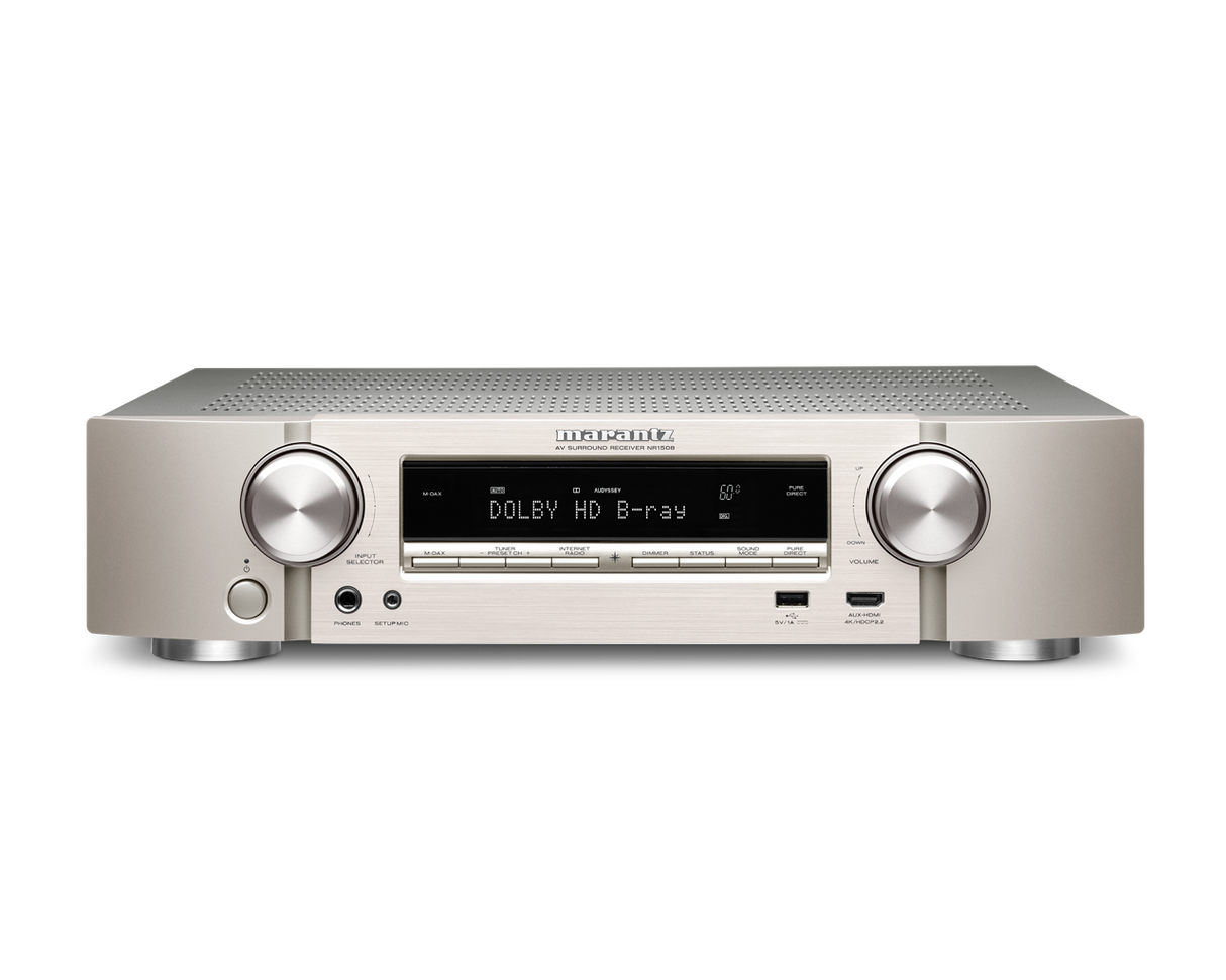 Tinklinis AV resyveris Marantz NR1508 5.2 su HEOS Namu kinas Marantz AUTOGARSAS.LT