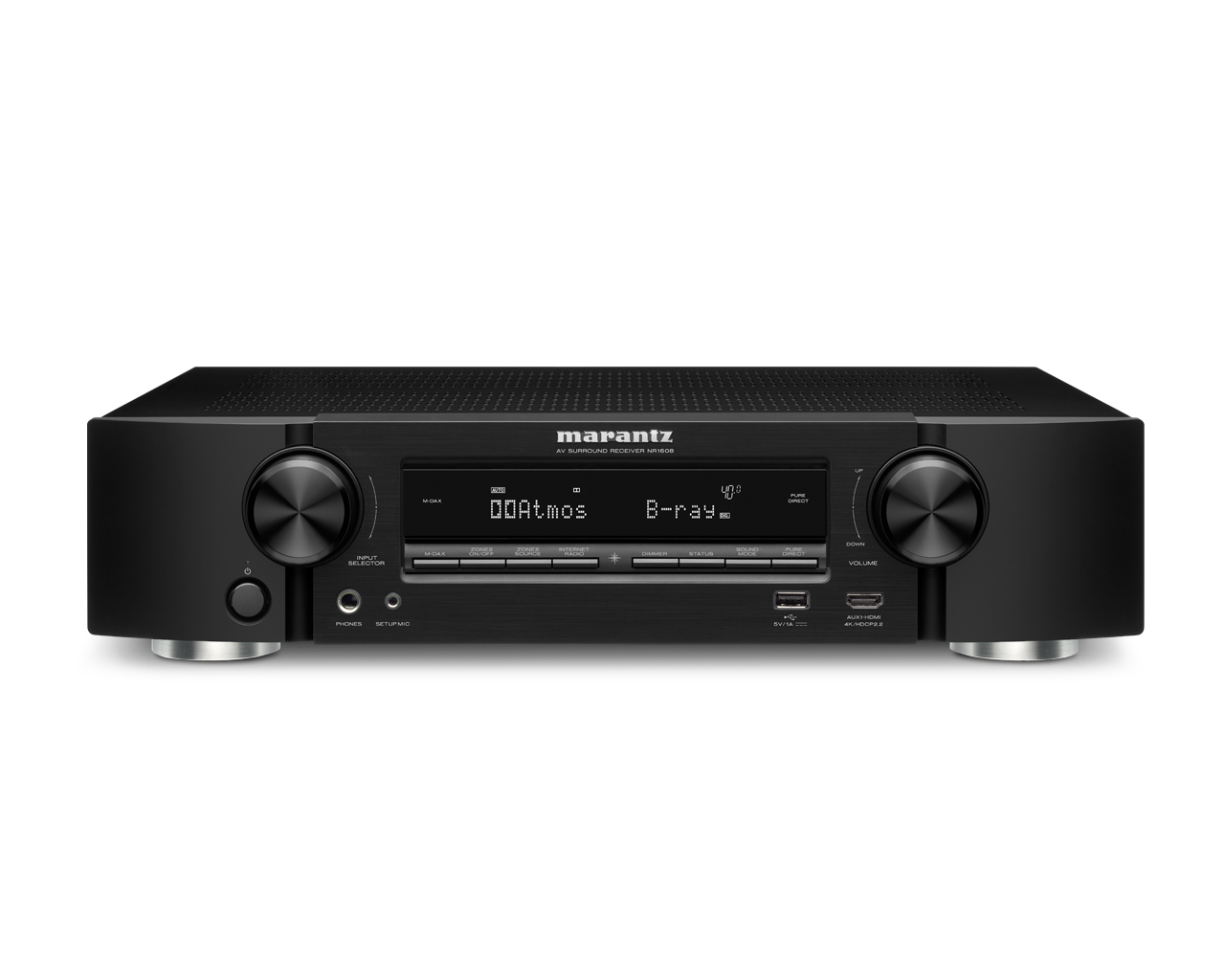 Tinklinis AV resyveris Marantz NR1608 7.2 su HEOS Namu kinas Marantz AUTOGARSAS.LT