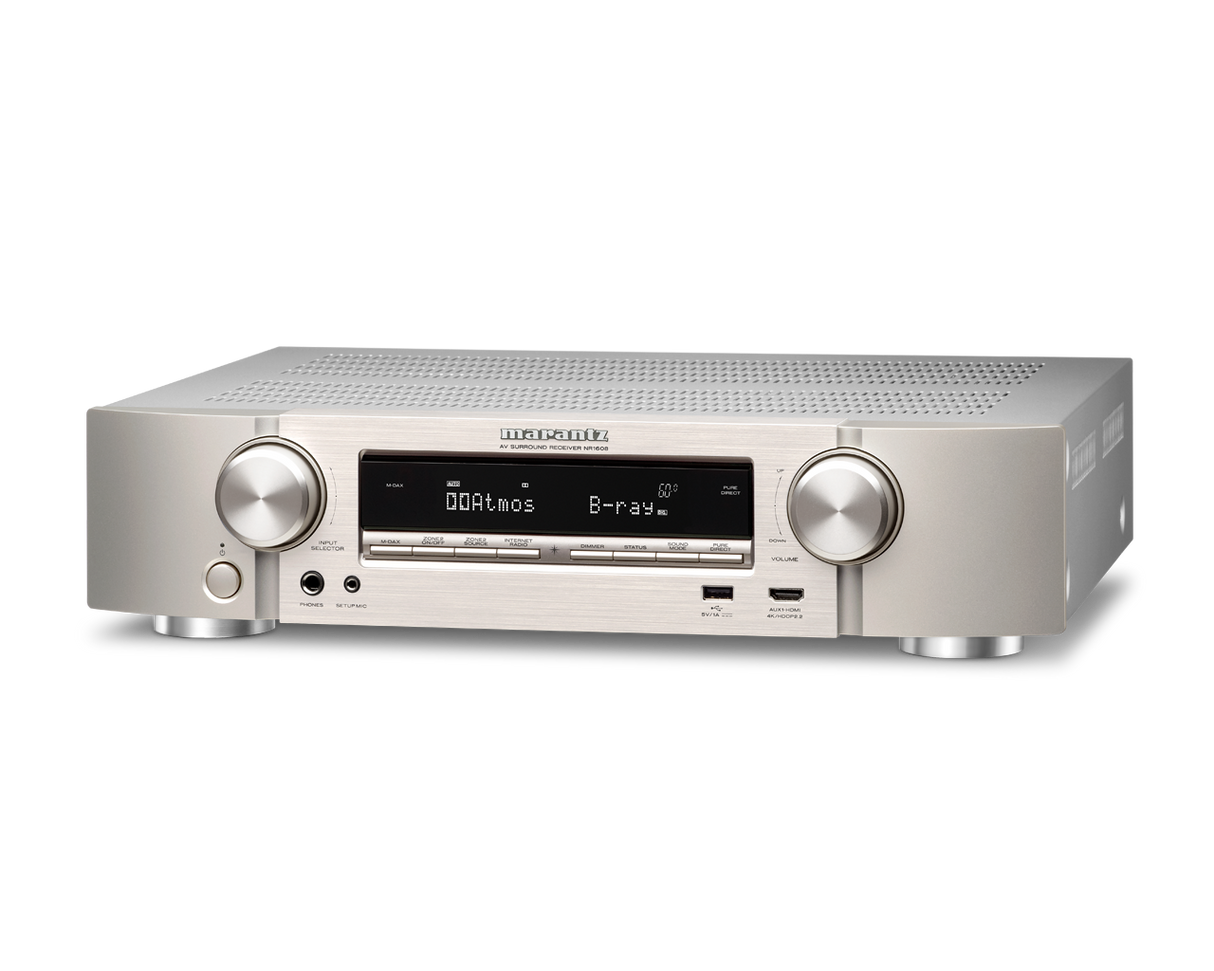 Tinklinis AV resyveris Marantz NR1608 7.2 su HEOS Namu kinas Marantz AUTOGARSAS.LT