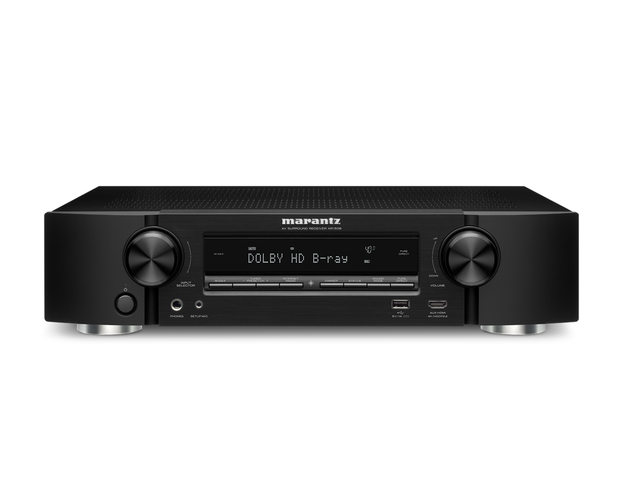 Tinklinis AV resyveris Marantz NR1508 5.2 su HEOS Namu kinas Marantz AUTOGARSAS.LT