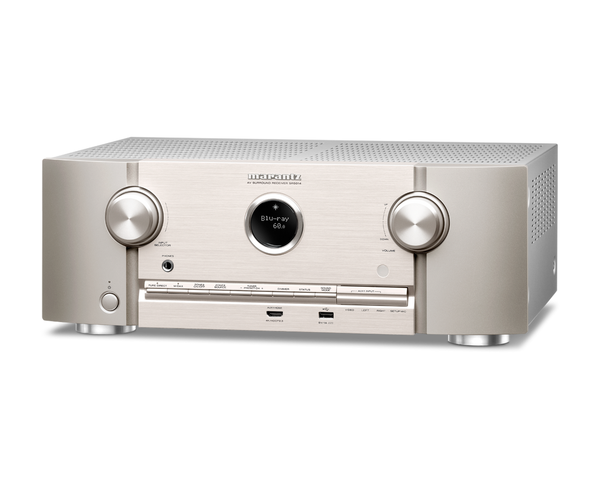 AV resyveris Marantz SR5014 7.2 kanalo namų kino stiprintuvas 7x100W Namu kinas Marantz AUTOGARSAS.LT