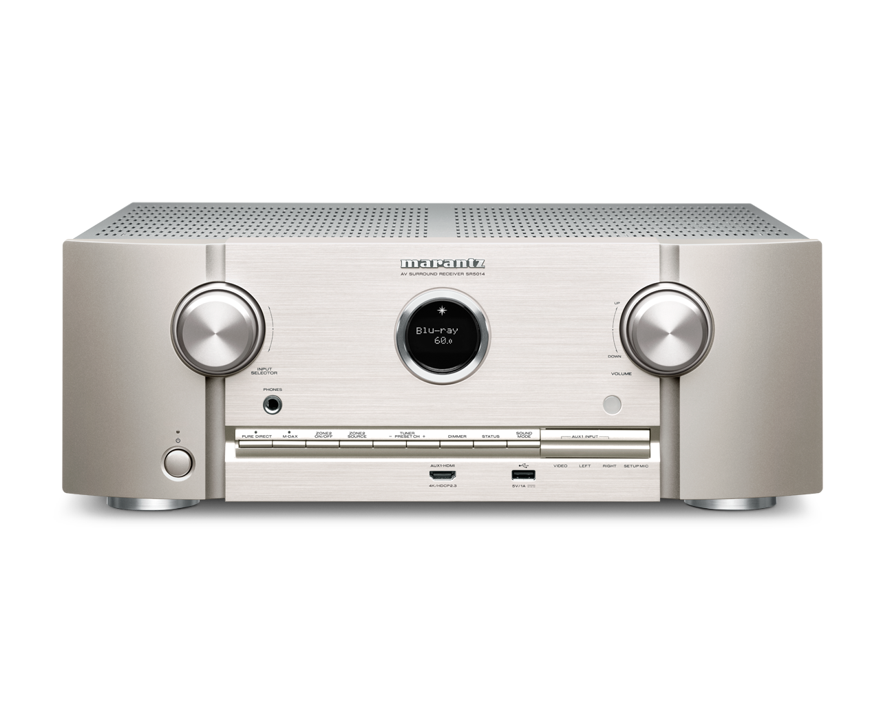 AV resyveris Marantz SR5014 7.2 kanalo namų kino stiprintuvas 7x100W Namu kinas Marantz AUTOGARSAS.LT