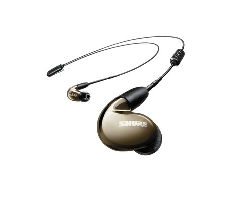 Shure SE846 WIRELESS, belaidės In-Ear tipo ausinės su išorinių garsų slopinimo funkcija (įvairių spalvų)- Bronze