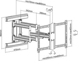 Goobay FULLMOTION (L), TV laikiklis - schema