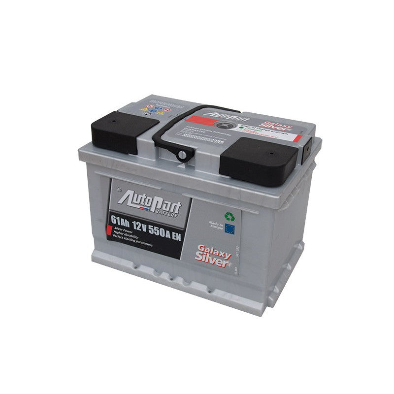 Akumuliatorius AutoPart Galaxy Silver 61Ah, 12V, 550A Autodalys AutoPart AUTOGARSAS.LT